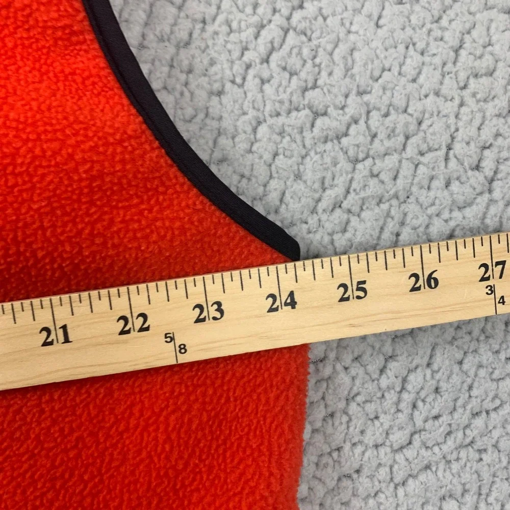 Vintage 90s The North Face Denali Vest Mens‎ XL Red Black USA Made Fleece